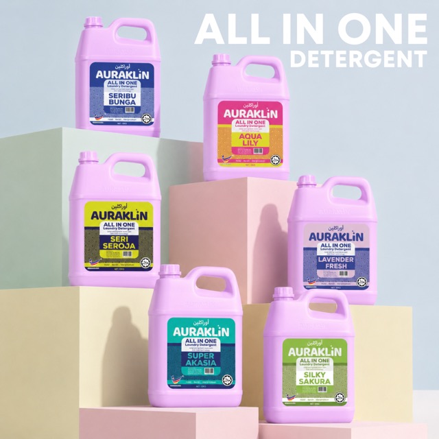 Auraklin (10KG) All-in-One Laundry Detergent
